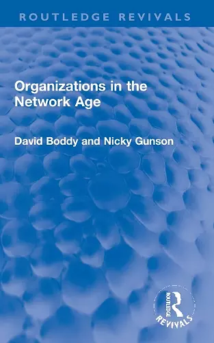 Organizations in the Network Age cover