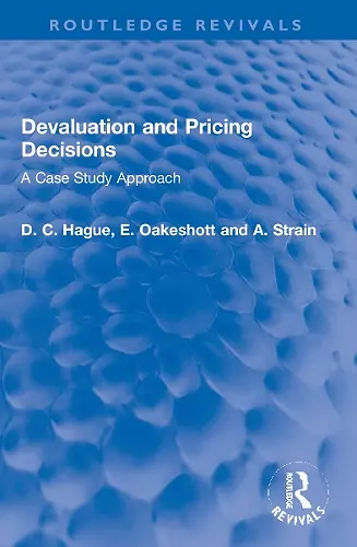 Devaluation and Pricing Decisions cover