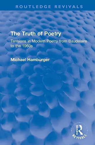 The Truth of Poetry cover