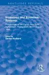 Incentives and Economic Systems cover