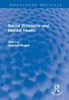 Social Problems and Mental Health cover