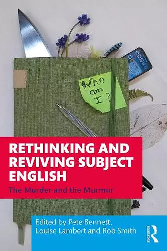 Rethinking and Reviving Subject English cover