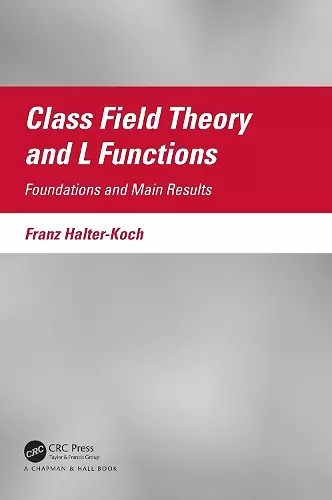 Class Field Theory and L Functions cover