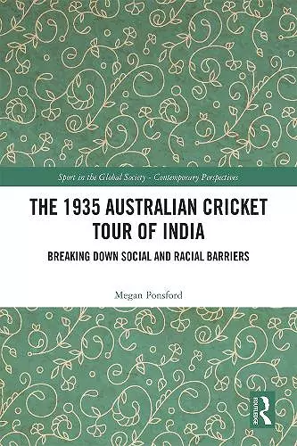 The 1935 Australian Cricket Tour of India cover