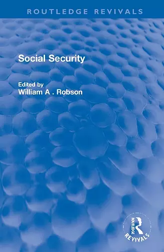 Social Security cover