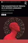 The Acquisition of French as a Second Language cover