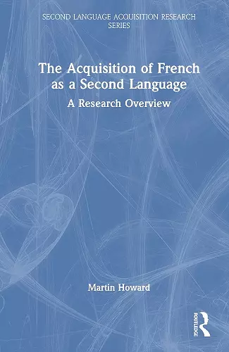 The Acquisition of French as a Second Language cover