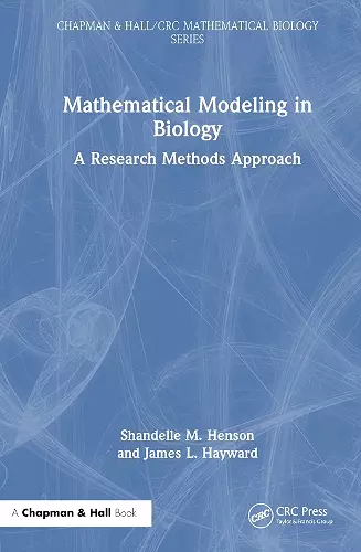 Mathematical Modeling in Biology cover