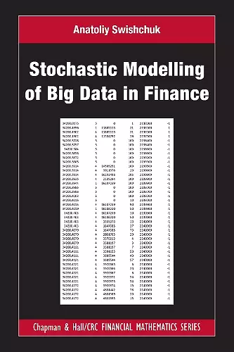 Stochastic Modelling of Big Data in Finance cover