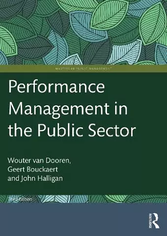 Performance Management in the Public Sector cover
