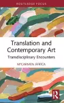 Translation and Contemporary Art cover