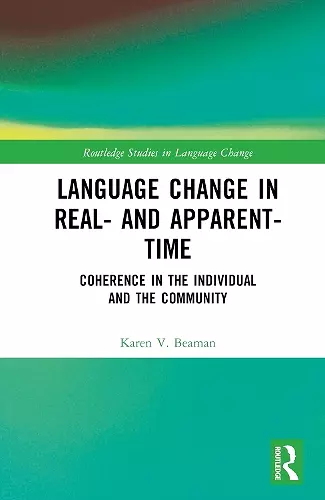 Language Change in Real- and Apparent-Time cover