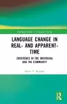 Language Change in Real- and Apparent-Time cover