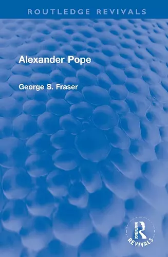 Alexander Pope cover