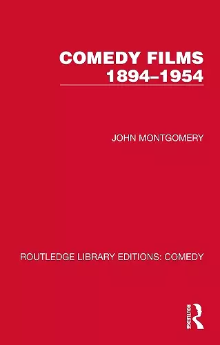 Comedy Films 1894–1954 cover