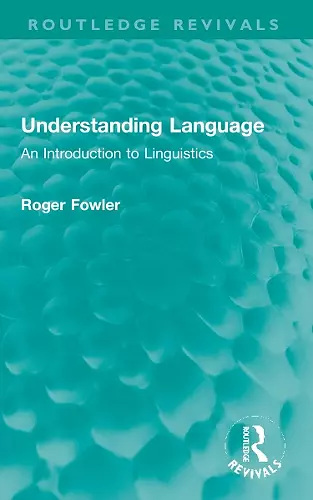 Understanding Language cover