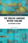 The English Language Before England cover