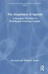 The Acquisition of Spanish cover