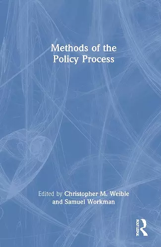 Methods of the Policy Process cover