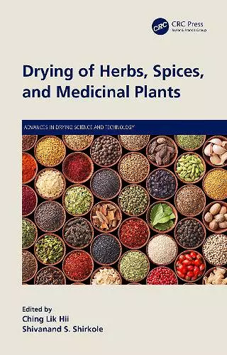 Drying of Herbs, Spices, and Medicinal Plants cover