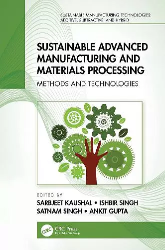 Sustainable Advanced Manufacturing and Materials Processing cover