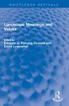 Landscape Meanings and Values cover