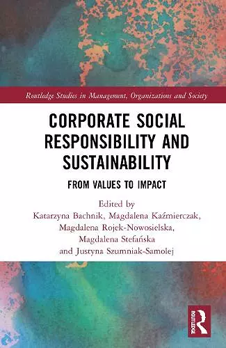 Corporate Social Responsibility and Sustainability cover
