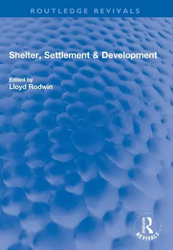 Shelter, Settlement & Development cover