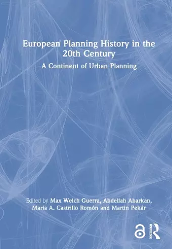 European Planning History in the 20th Century cover