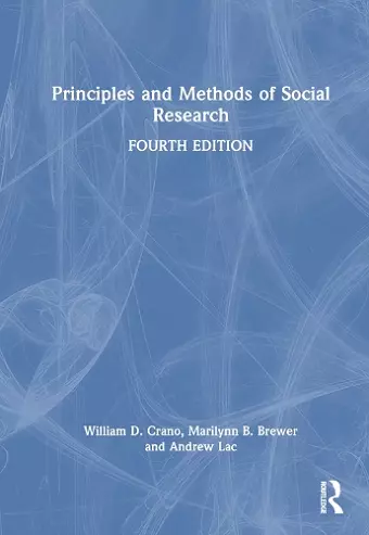 Principles and Methods of Social Research cover