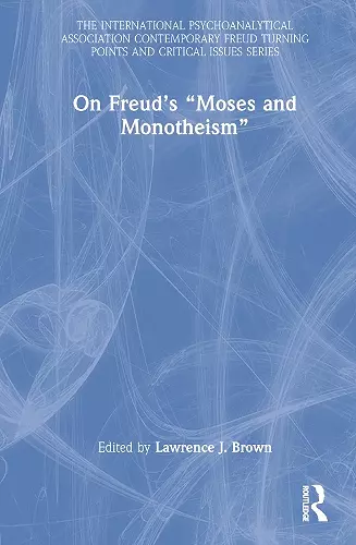 On Freud’s “Moses and Monotheism” cover