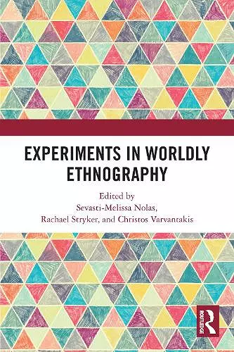 Experiments in Worldly Ethnography cover