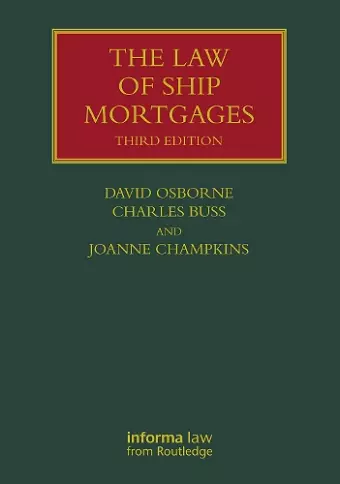 The Law of Ship Mortgages cover