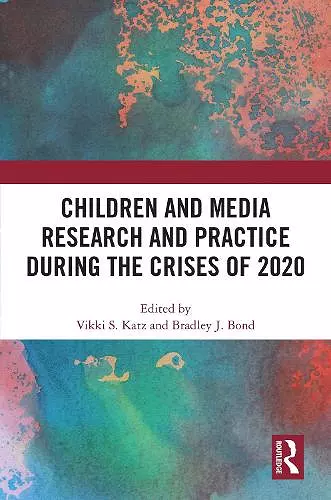 Children and Media Research and Practice during the Crises of 2020 cover