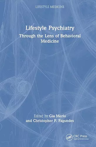 Lifestyle Psychiatry cover