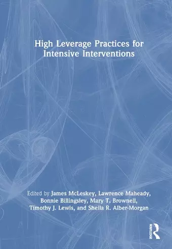 High Leverage Practices for Intensive Interventions cover