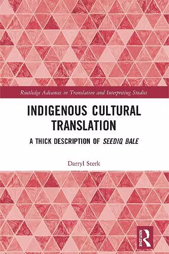 Indigenous Cultural Translation cover