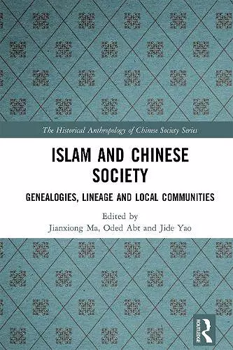 Islam and Chinese Society cover