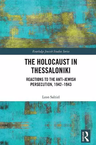 The Holocaust in Thessaloniki cover