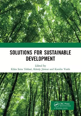 Solutions for Sustainable Development cover