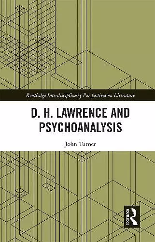 D. H. Lawrence and Psychoanalysis cover