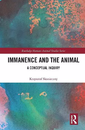 Immanence and the Animal cover