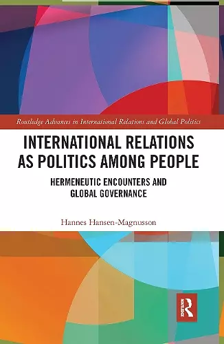 International Relations as Politics among People cover