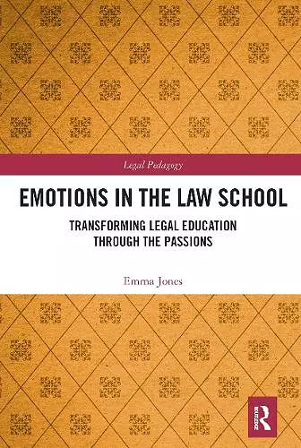 Emotions in the Law School cover