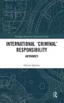 International ‘Criminal’ Responsibility cover