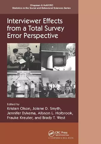 Interviewer Effects from a Total Survey Error Perspective cover