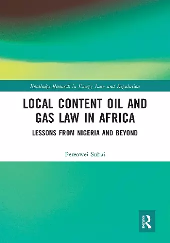 Local Content Oil and Gas Law in Africa cover