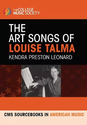 The Art Songs of Louise Talma cover