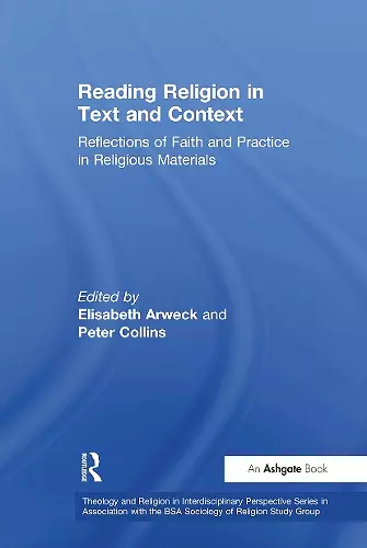 Reading Religion in Text and Context cover