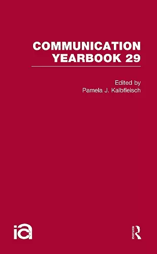 Communication Yearbook 29 cover